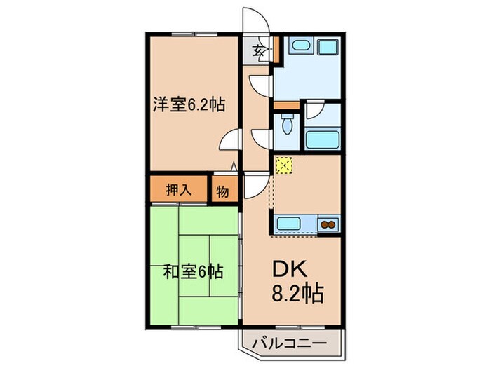 間取り図 明光高野台マンション