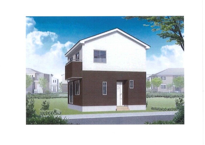 完成予想図 仮)川越市藤木新築MAISON　C棟