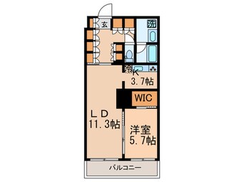 間取図 THE TOKYO TOWERS MID TOWER(5F)