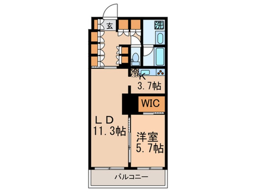 間取図 THE TOKYO TOWERS MID TOWER(5F)