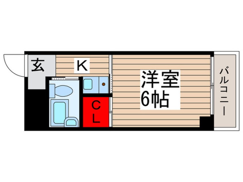 間取図 セジュール晴山Ⅲ