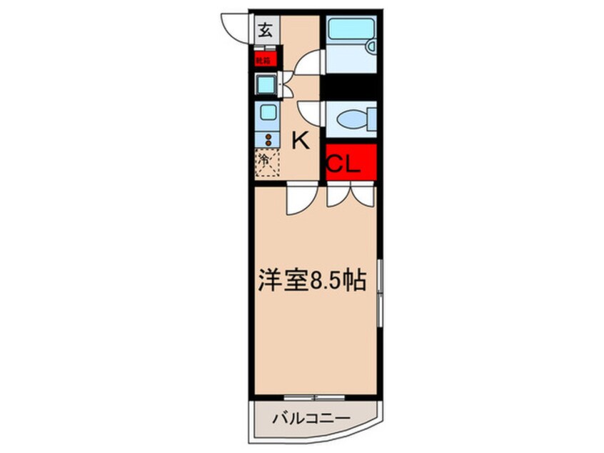 間取図 ディム練馬高野台