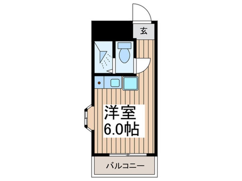 間取図 稲荷町マンション