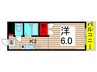 BLD．SATO 1Kの間取り
