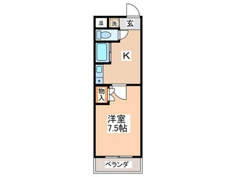 間取図 ルピナス8