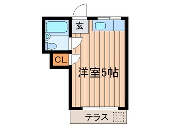 間取図 ユエヴィ調布