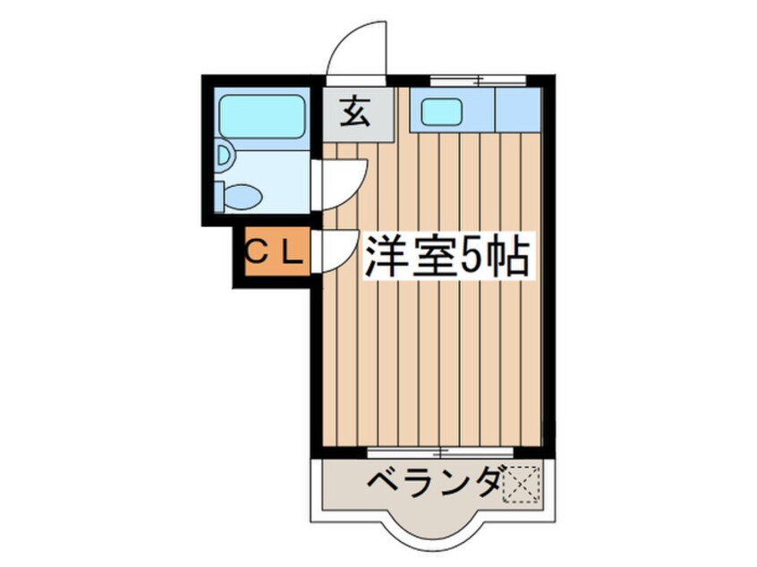 間取図 ユエヴィ調布