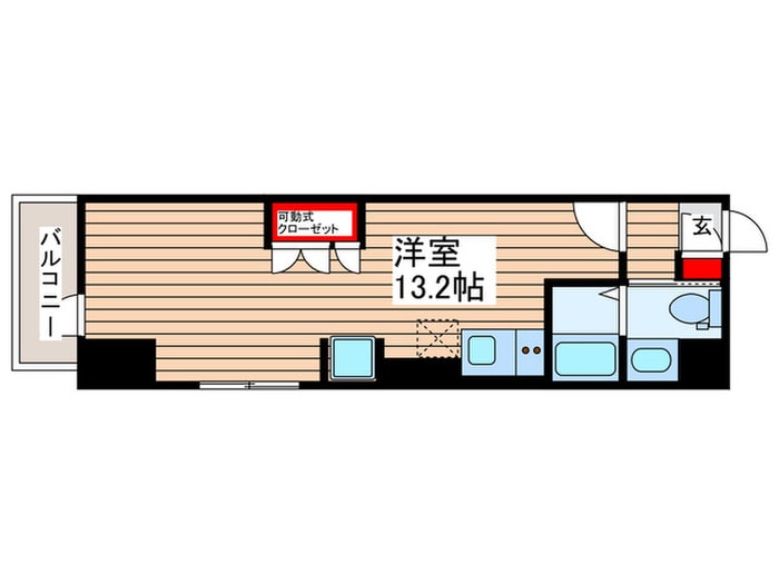 間取り図 エストウルースプラス三ノ輪