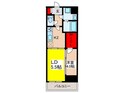ｺﾝﾌｫﾘｱ・ﾘｳﾞ豊洲ｷｬﾅﾙの間取図