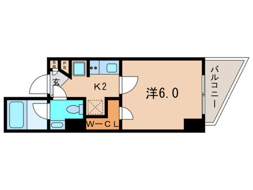 間取図 ﾌｪﾙｸﾙｰﾙﾌﾟﾚｽﾄ目白(301)