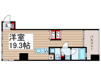 間取図 プライマルフロント錦糸町