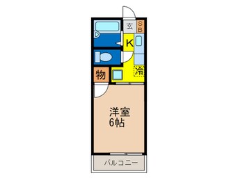 間取図 アビタシオン目白