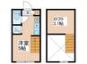 ハーモニーテラス上高井戸Ⅳ 1Rの間取り