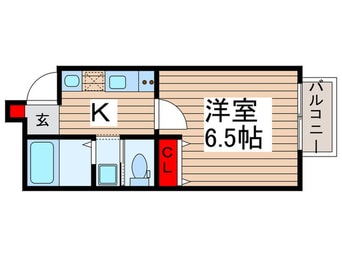 間取図 キャメル松戸岩瀬
