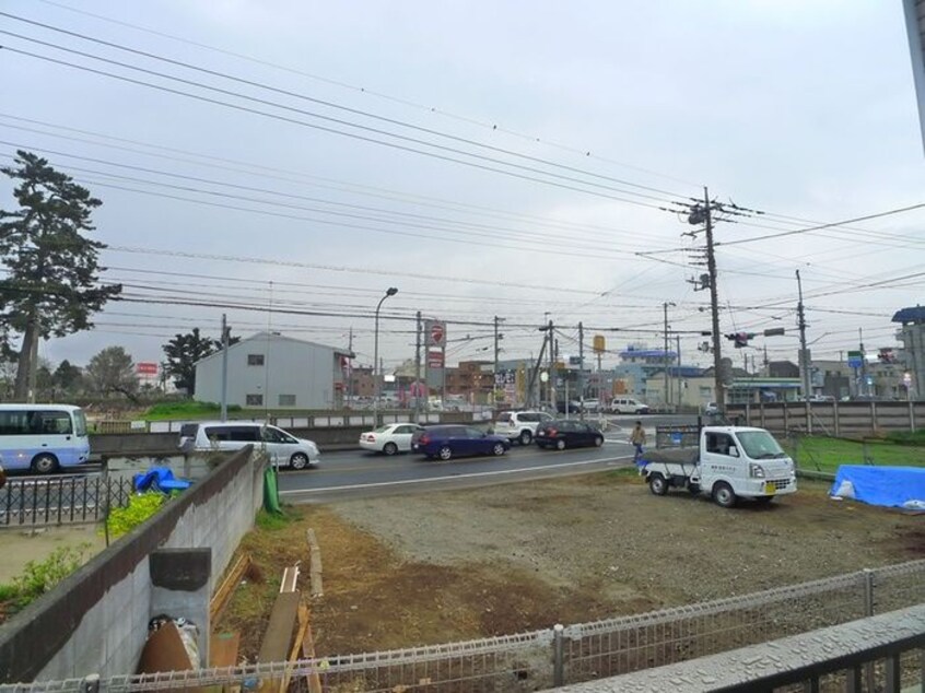 室内からの展望 キャメル松戸岩瀬