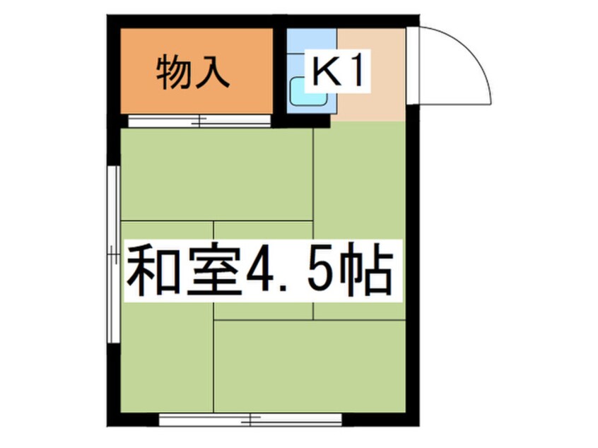 間取図 羽鳥荘