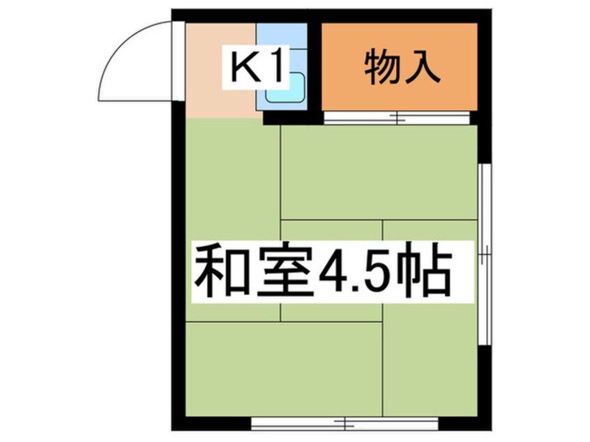 間取図 羽鳥荘