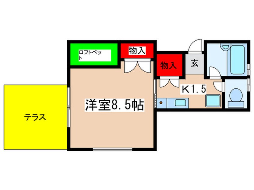 間取図 マロンガーデン