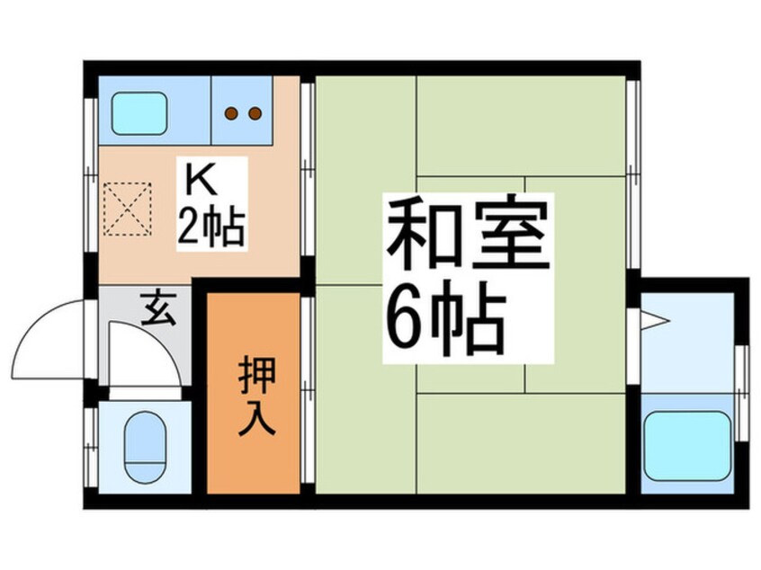 間取図 関口荘