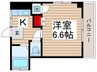 ベルコリ－ヌ上本郷 1Kの間取り