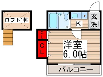 間取図 ローズガーデンタカエイ112番館