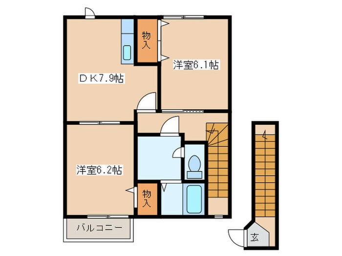 間取り図 シャト－ＤＥマロン