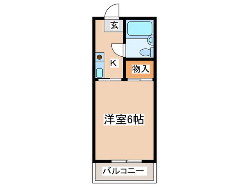 間取図 サノシャルム緑町