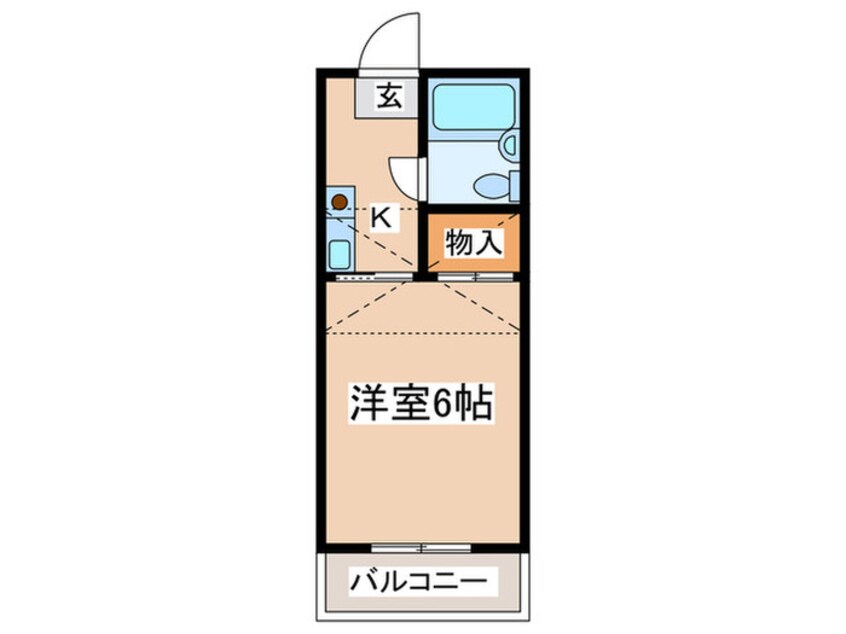 間取図 サノシャルム緑町