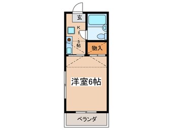 間取図 サノシャルム緑町