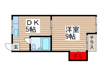 間取図 マンション藤