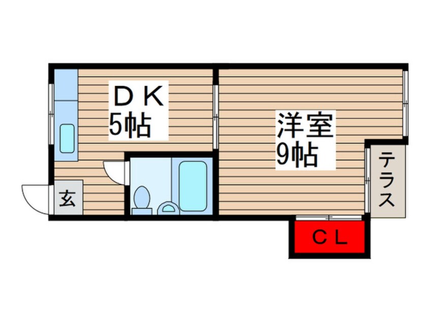 間取図 マンション藤