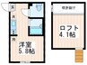 インベスト中延Ⅲ 1Rの間取り