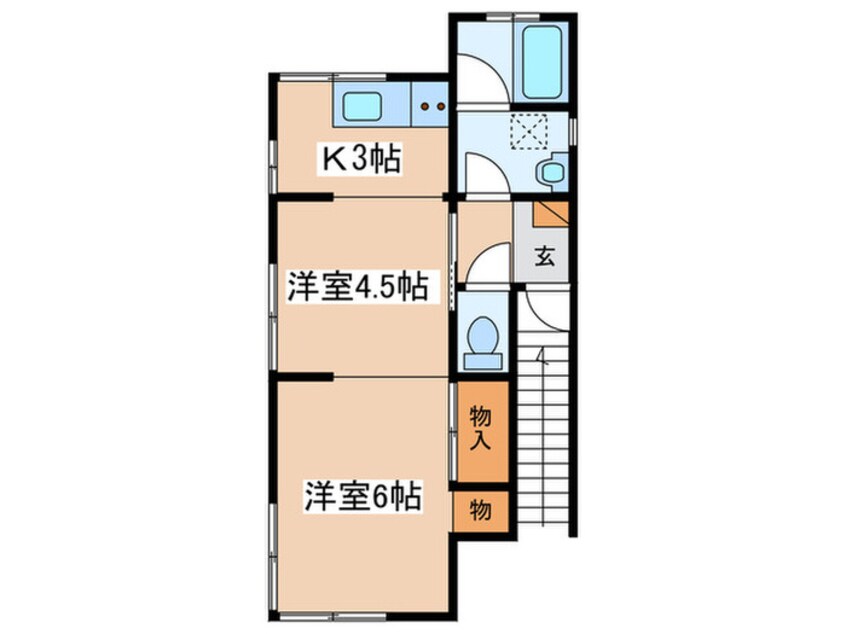 間取図 オリーブハウス