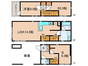 間取図 Ｋｏｌｅｔ武蔵新田＃０４