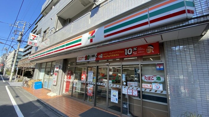 セブンイレブン新宿東五軒町店(コンビニ)まで185m 神楽坂ﾄﾜｲｼｱﾋﾙｻｲﾄﾞﾚｼﾞﾃﾞﾝｽ(417)