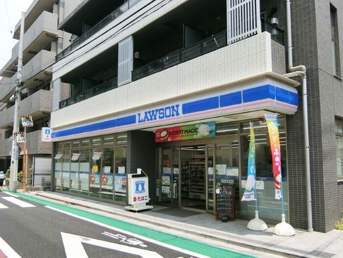 ローソン新宿新小川町店(コンビニ)まで225m 神楽坂ﾄﾜｲｼｱﾋﾙｻｲﾄﾞﾚｼﾞﾃﾞﾝｽ(417)