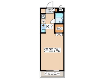 間取図 ロ－ズハ－スト