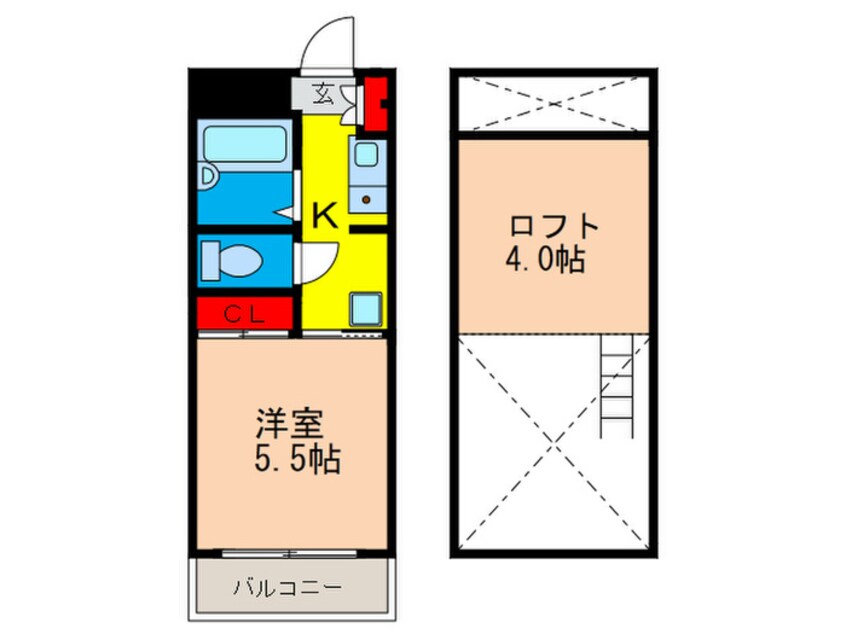 間取図 ヴェスタ巣鴨