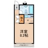 CASA YOZO 1Kの間取り