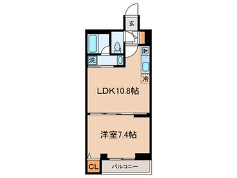 間取図 仮）大田区蒲田本町1丁目ﾏﾝｼｮﾝ