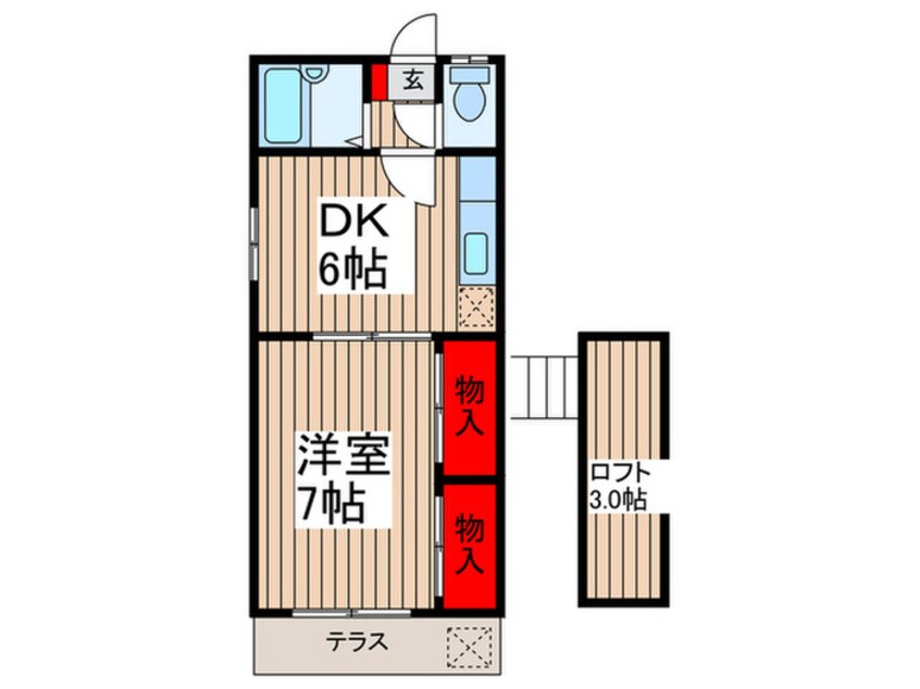間取図 ウエストヒルズ月見野