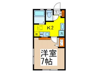 間取図 SUNハイツ