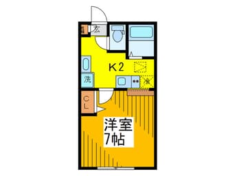 間取図 SUNハイツ