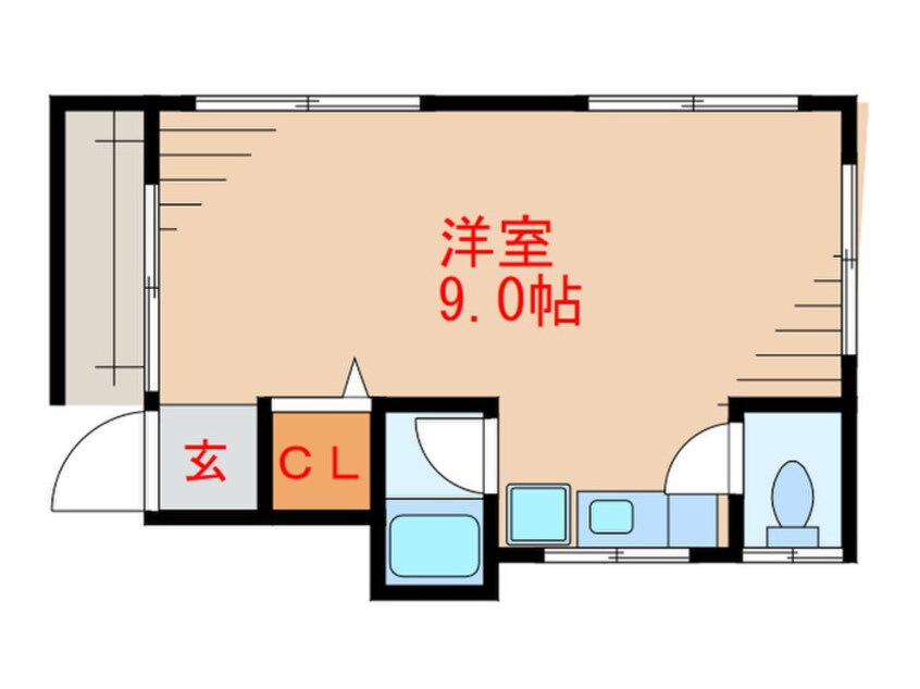 間取図 大久保荘