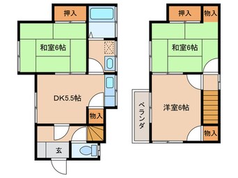 間取図 武４丁目戸建