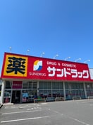 サンドラック草加稲荷店(ドラッグストア)まで600m AdorableⅠ