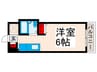 エステートピアイースト 1Rの間取り