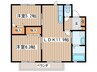 フォルクス・ＳＬＴ 2LDKの間取り