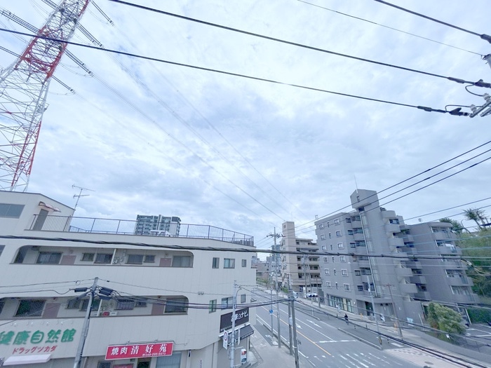 室内からの展望 あい蘭道参番館