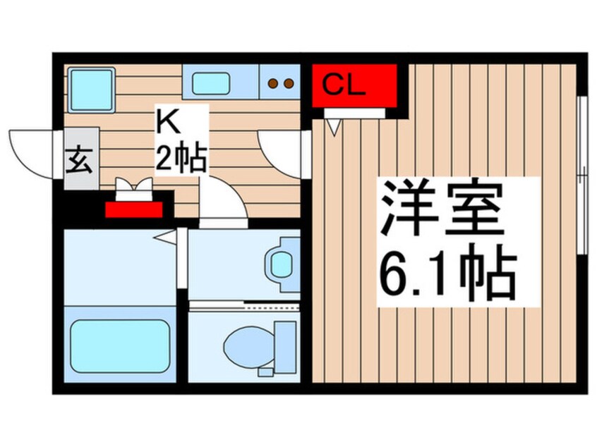 間取図 仮)KEIAI RESIDENCE東村山